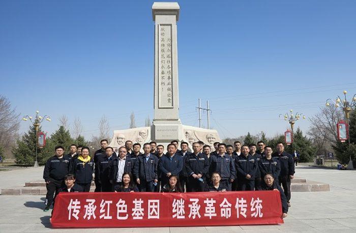 汲取紅色力量，傳承紅色精神（攝影：莫麗代）
